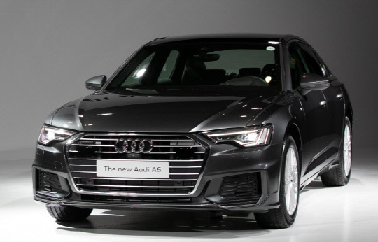 아우디 A6. <이슬기 기자>